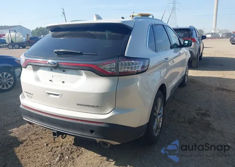 2015 Ford Edge Titanium from USA, damaged, VIN 2FMTK3K87FBB70970
